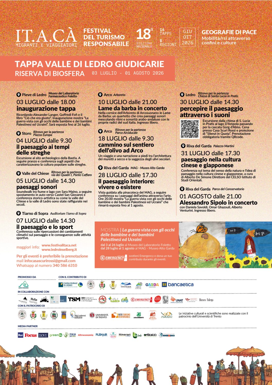 3 luglio, la seconda tappa di IT.A.CA. sarà nella Valle di Ledro in Trentino Alto Adige